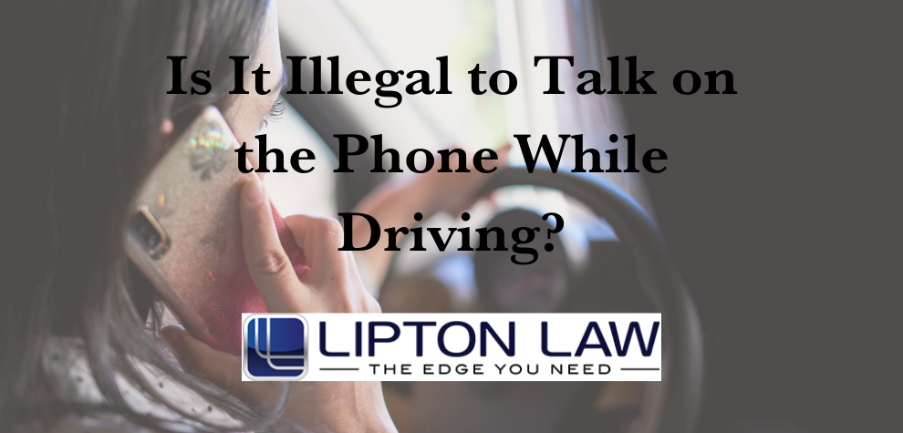 is it illegal to talk on the phone while driving