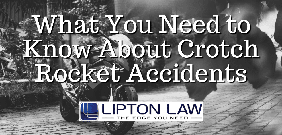 What You Need to Know About Crotch Rocket Accidents